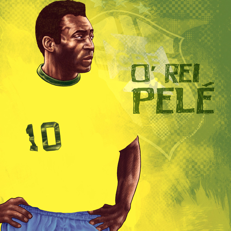 Pelé Portrait