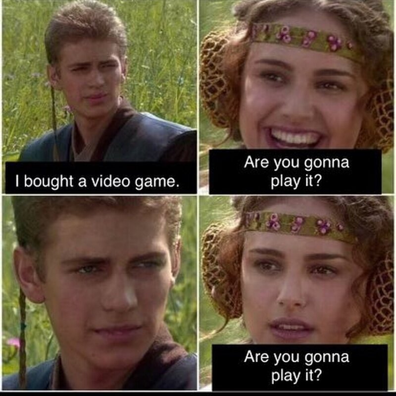 I bought a video game Meme by Elon Musk