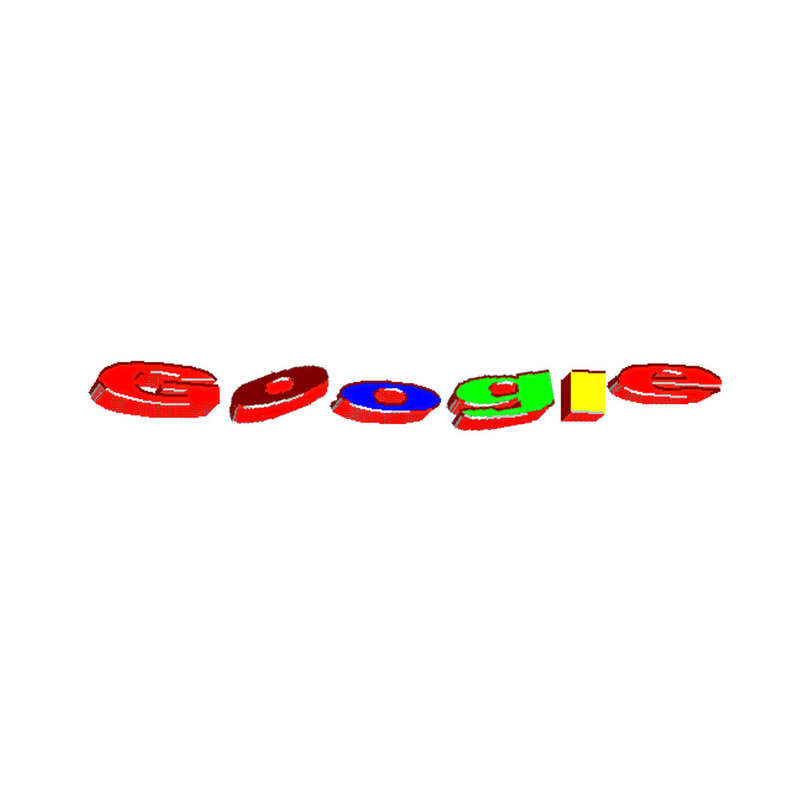 Initial Google logo