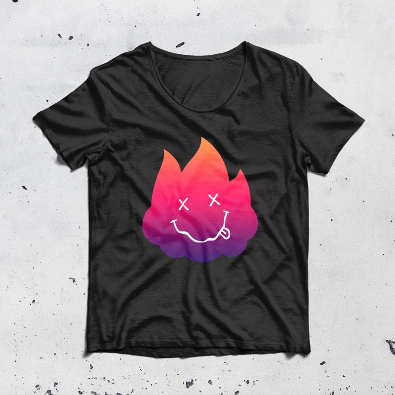 Rack 61E03 2021 The Burning Cloud T-Shirt