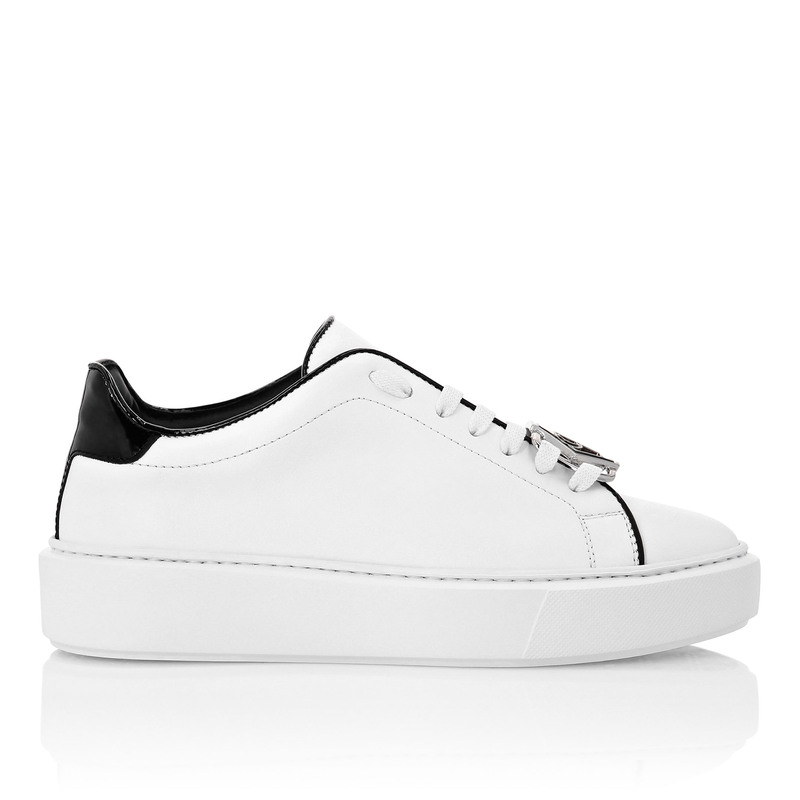 Philipp Plein Lo-Top Sneakers Institutional White