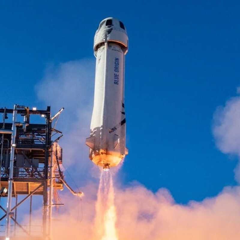 Jeff Bezos Rocket