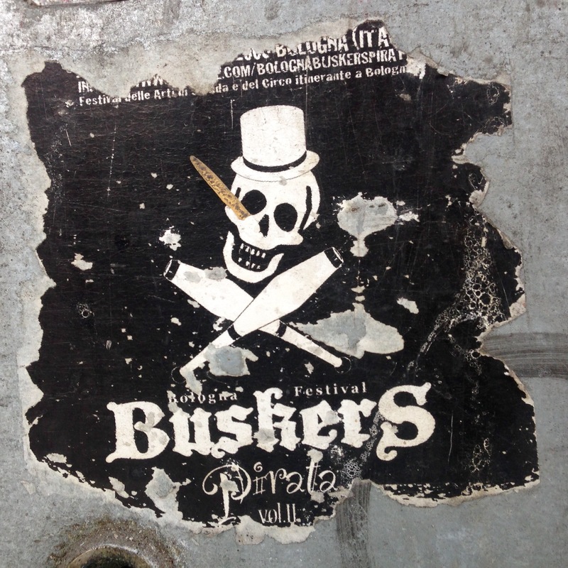 Buskers Old Sticker