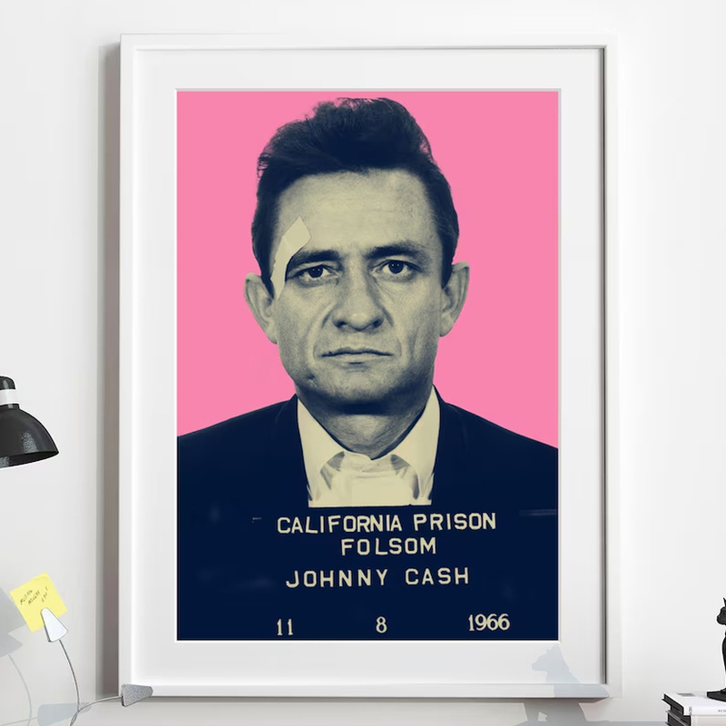 Johnny Cash Mugshot