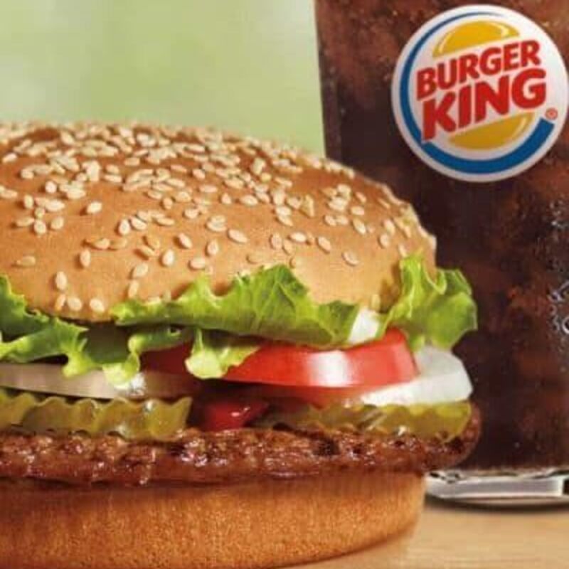 Burger King burger