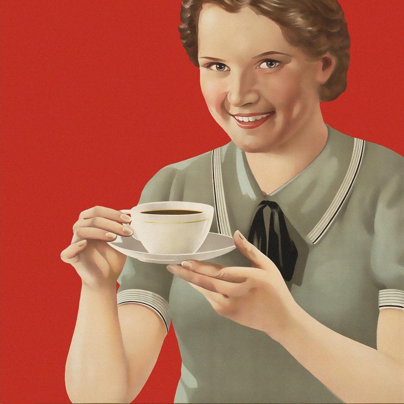 Drinking Coffee