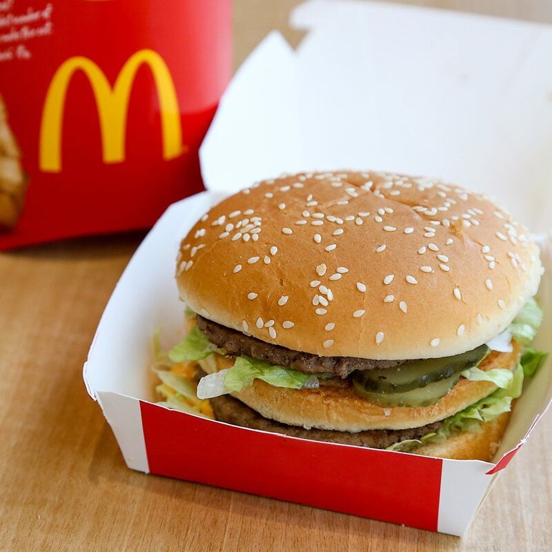 McDonald's burger