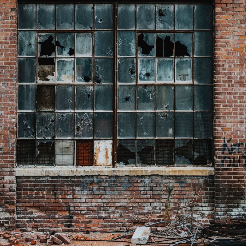 Old industrial window