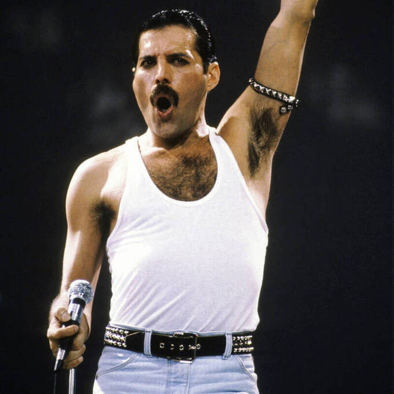 Freddie Mercury White Tank Top